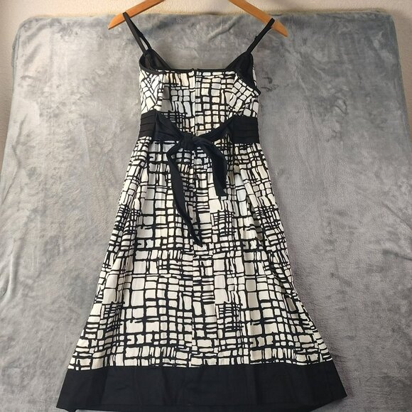 Cato Babydoll Y2K Midi Dress 8 Black White Romantic Fairy Grunge Soft Goth  Edgy - Picture 6 of 12